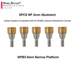 US Zest Nobel Biocare Active Locator Abutment NP/RP Implant Conical Connection