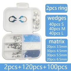 Dental Matrix Bands Ring Sectional Matrix System Tulwar Wedges Fit Palodent V3