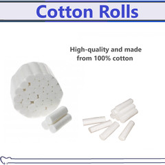 100 pcs Dental COTTON ROLLS #2 MEDIUM – US SELLER PREMIUM QUALITY