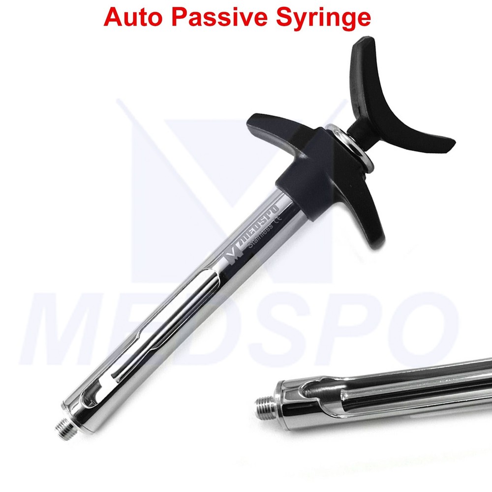 Dental Self Aspirating Anesthetic Syringe AutoPassive Anesthesia Injection 1.8ml