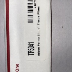 Hu-Friedy Adson Perma Sharp ® Tissue Pliers – TP5041 MSRP $206