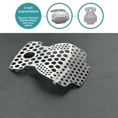 3X Dental GBR Titanium Mesh Membrane Guided Bon Regeneration Plate Flexible USA
