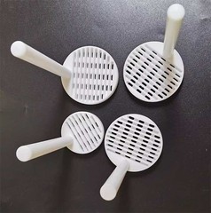 High Temperature Resistant PTFE Cleaning Rack for Lab Glass Beaker Cleaning
