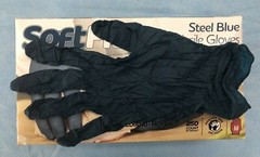 Handgards SoftFit MEDIUM Thin Nitrile Gloves Latex-Free Powder-Free Case of 1000