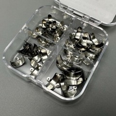 50 Pcs Dental Matrix Band 3D Hole Protrusions Matrices 3.5mm-6.5mm Contoured
