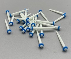 200Pcs/box Dental Fiber Post Glass Teeth Restorative 1.2/1.4/1.6/1.8mm Straight