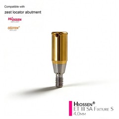 US Dental Ti Implant Abutment Hiossen Regular Fits OSS Zest Locator Overdenture