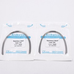 Dental Orthodontic Arch Wire Round Stainless Steel 12/14/16/18/20 Upper/Lower