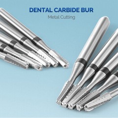 1/5/10Pack Dental Tungsten Carbide Burs Metal Cutting For High Speed Handpiece