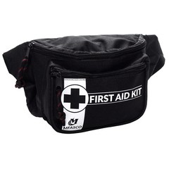 First Aid Fanny Pack Pouch Empty Black