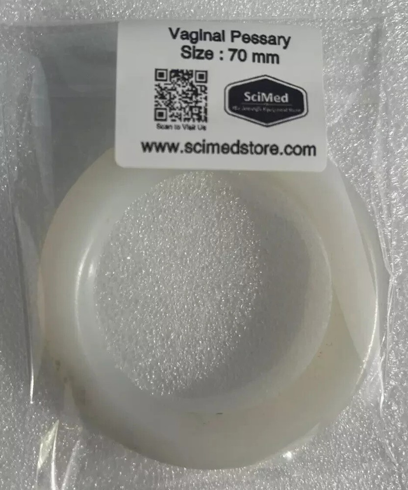Pessary Ring Silicone Pessaries Pelvic Organ Uterine Prolapse 70 mm SHIP FROM CA