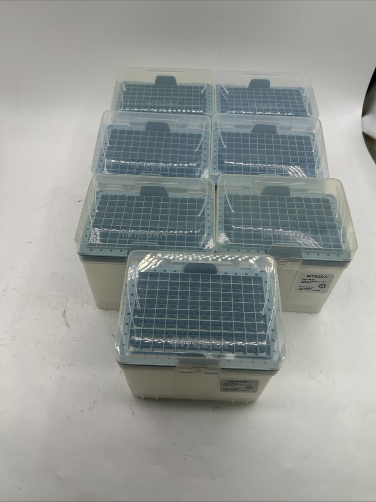 Lot Of 7 Integra Pipette Tips 1250 ul 6445 See Pics 30 Days Warranty