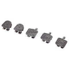 10 Packs AZDENT Dental Orthodontic Bracket Monoblock MIM Mini Roth.022 345 Hooks