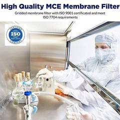Mixed Cellulose Ester MCE Membrane Filter Grid,Hydrophobic 0.45µm 47mm,6000pcs