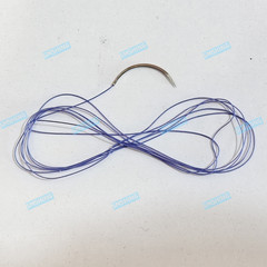 50Pcs Absorbable Dental Surgical Sutures CHROMIC GUT 3-0 PGA 4/0 Natural Needled