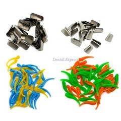 200Pcs/box Dental Anterior Matrix System Wedge Matrix Bands Interdental Wedges