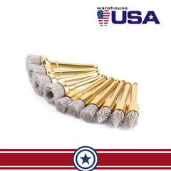Dental Silicon Carbide Aluminium Oxide Polishing Prophy Brushes Sharp/Flat/Bowl