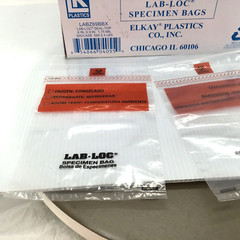 Elkay Plastics resealale Bags, 6″ x 9″. 1.75 Mils, 500 in Box, Lab Loc reopen