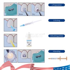 Dental Ortho Direct Bonding Mini/No-mix Resin /Light Cure Adhesive Bracket Kits