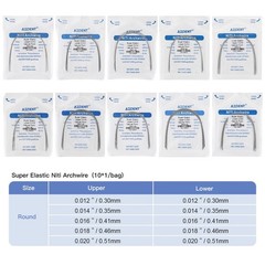 AZDENT Dental Orthodontic Round Arch Wires Heat Thermal Activated Niti 10pc/pack