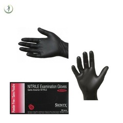 Nitrile Black Dental Medical Exam Gloves Powder-Free Disposable 5 Mil 10 Boxes