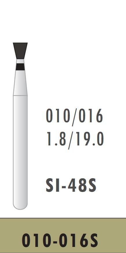 BOMAOER Diamond Bur FG 19mm 010-016S, Super Coarse Grit SI-48S
