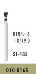 BOMAOER Diamond Bur FG 19mm 010-016S, Super Coarse Grit SI-48S