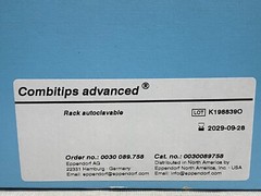 EPPENDORF Combitips Advanced Rack Holds 8 Combitip Adv Positive Displacement Tip