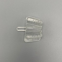 牙科硅胶唾液管口罩咬块橡胶开启器脸颊收回器-