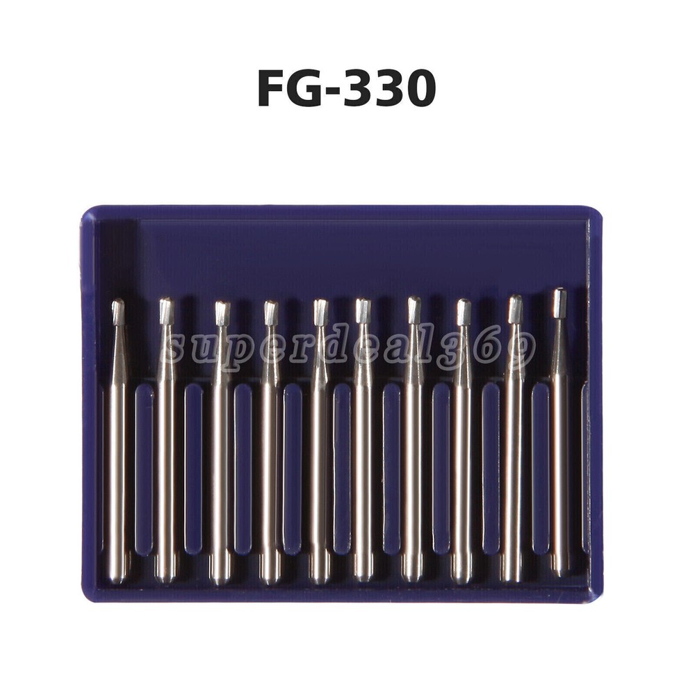 Dental Operative Carbides FG Burs Pear Friction Grip High Speed 19mm