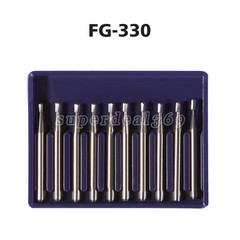 Dental Operative Carbides FG Burs Pear Friction Grip High Speed 19mm