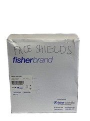 (18) FISHERBRAND Disposable Face Shields 7.5” Length Class 2 19-181-800C