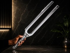 555Hz Tuning Fork Sound Healing Tool – Transformation, Positive Change & Energy
