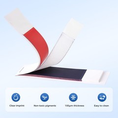 AZDENT Papel dental que articula tiras hidrófobas de doble lado