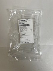 VWR 60818-475 12x75mm Culture Tubes W/ Plug Closure Sterile 25 Per Bag Lot of 10