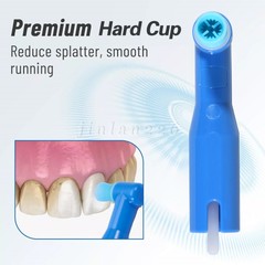 Dental Prophy Angles Firm Cup, Disposable & Latex Free (1 Box of 100)