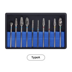 Dental Lab Polishing Bur Drills Tungsten Steel Carbide Burs Burrs 2.35MM
