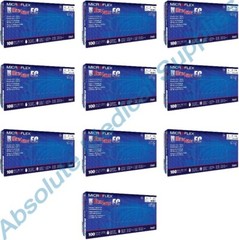 *1,000-Gloves* Microflex Ultra Sense EC PF Nitrile Small Blue USE-880-S