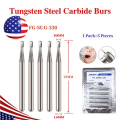 Dental Carbide Bur FG 330L Pear Long Head. Made in China 25mm Surgical