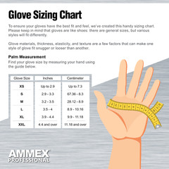 CASE of 1000 Ammex (XLARGE) Black Nitrile Gloves Disposable Medical Exam Gloves
