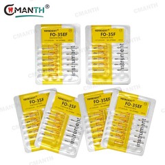 Dental Diamond Burs Taper Flat Burs High Speed Handpiece FG Friction Grip 20PCS