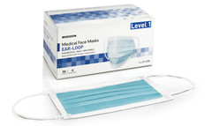 McKesson Procedure Pleated Masks 50 per Box 91-2102 Blue, Case of 10 Boxes