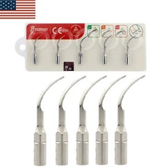 5Pcs Woodpecker Dental Ultrasonic Piezo Scaler Tips G1 Perio Scaling EMS UDS