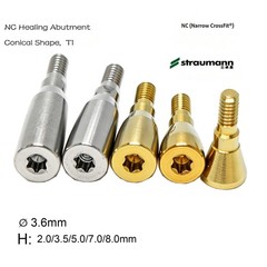 US 10Pcs NC/RC Dental Healing Cap Abutment Fit Straumann ITI BL/BLT D3.3/4.1mm