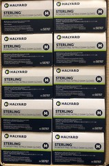 Halyard Nitrile Exam Gloves Medium, Powder-free. Case Of 2,000 Gloves.