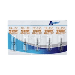 100 Types AZDENT Dental FG Diamond Burs Friction Grip for High Speed Handpiece