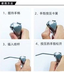 20件装牙科空气水喷雾三注射器高压灭菌喷嘴/尖头/管子
