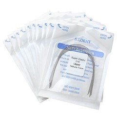 Dental Orthodontic Super Elastic NITI Arch Wire Round Ovoid/Square/Natural
