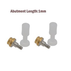 US Dental Locator Tapered Abutment GH 1mm for Zimmer TSV 4.5 Mis Adin Implants