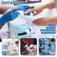 Self Sterilization Pouches Pouch Autoclave, Sterilizer Bags Dental Tattoo Nail